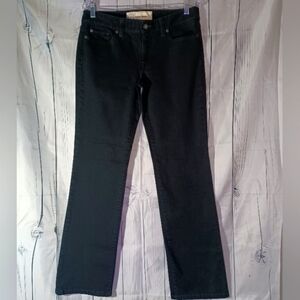 LOFT black Slim Boot black jeans